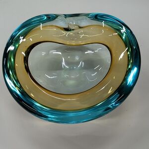 VINTAGE MURANO GLAD BOWL, ASHTRAY